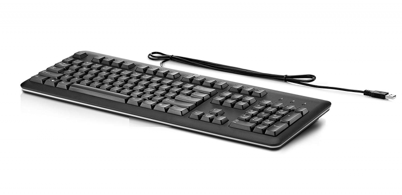 Клавиатура HP USB Keyboard (QY776AA), Черный
Клавиатура HP USB Keyboard (QY776AA), Черный