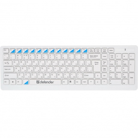 Набор клавиатура+мышь Defender Skyline 895 Nano White USB, Белый
Набор клавиатура+мышь Defender Skyline 895 Nano White USB, Белый