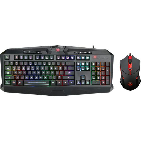 Набор клавиатура+мышь Redragon S101-1 RU, Черный
Набор клавиатура+мышь Redragon S101-1 RU, Черный