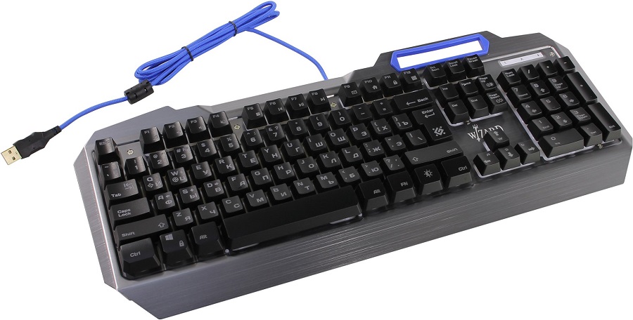 Клавиатура Defender Wizard GK-230DL RU
Клавиатура Defender Wizard GK-230DL RU