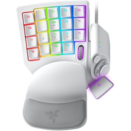 Клавиатура Razer Tartarus Pro Mercury, Белый
Клавиатура Razer Tartarus Pro Mercury, Белый