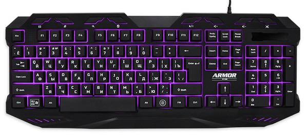 Клавиатура CBR KB 868 Armor USB
Клавиатура CBR KB 868 Armor USB