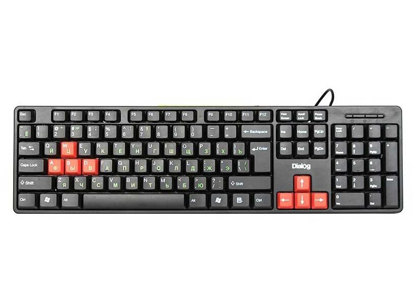 Клавиатура Dialog KS-030U Black/Red, Черный
Клавиатура Dialog KS-030U Black/Red, Черный