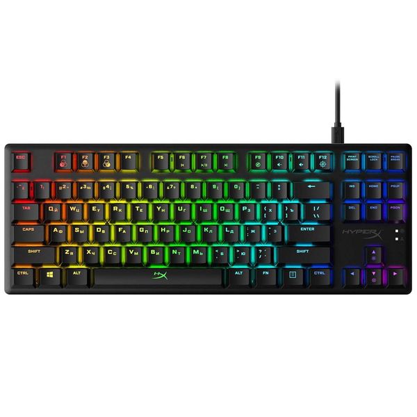 Клавиатура Kingston HyperX Alloy Origins Core Tenkeyless Black, Черный
Клавиатура Kingston HyperX Alloy Origins Core Tenkeyless Black, Черный
