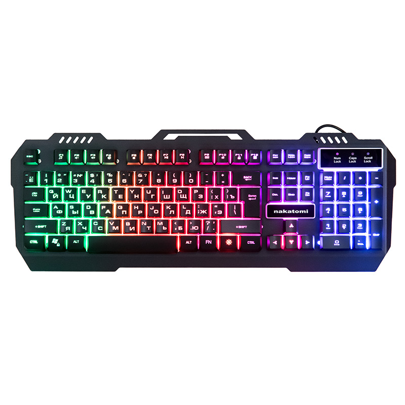 Клавиатура Nakatomi KG-35U Black
Клавиатура Nakatomi KG-35U Black