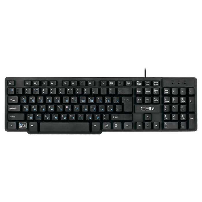 Клавиатура CBR KB 120, Черный
Клавиатура CBR KB 120, Черный