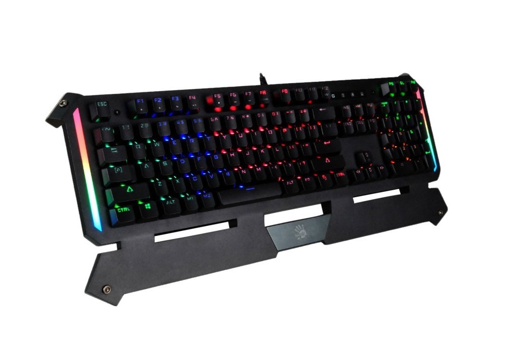 Клавиатура A4 Bloody B875N механическая черный USB for gamer LED (подставка для запястий)
Клавиатура A4 Bloody B875N механическая черный USB for gamer LED (подставка для запястий)