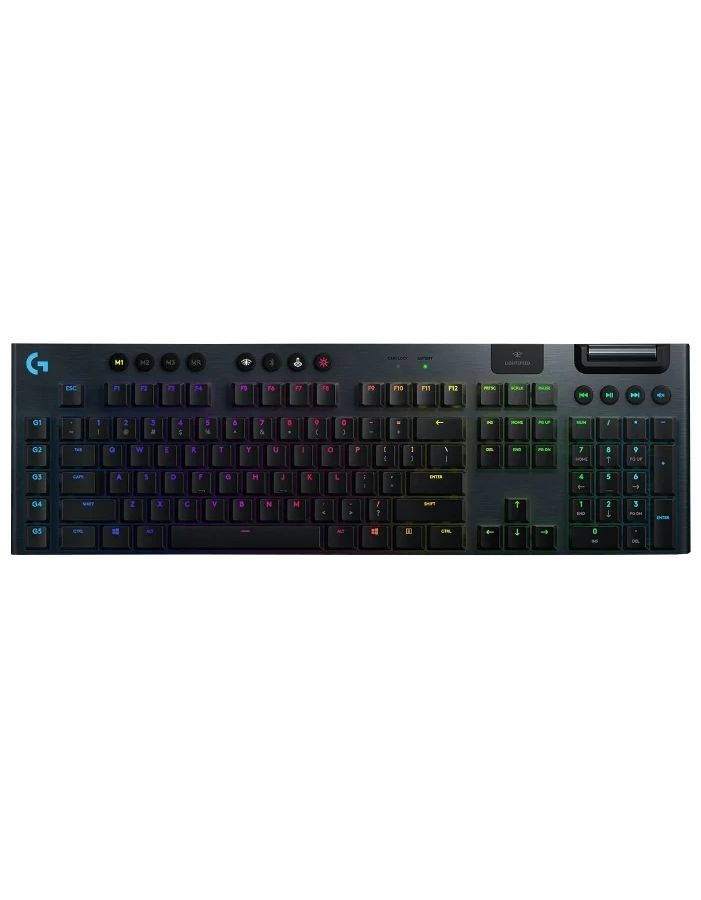 Клавиатура Logitech G G915 Tactile Switch RGB Black USB (920-008909), Черный
Клавиатура Logitech G G915 Tactile Switch RGB Black USB (920-008909), Черный