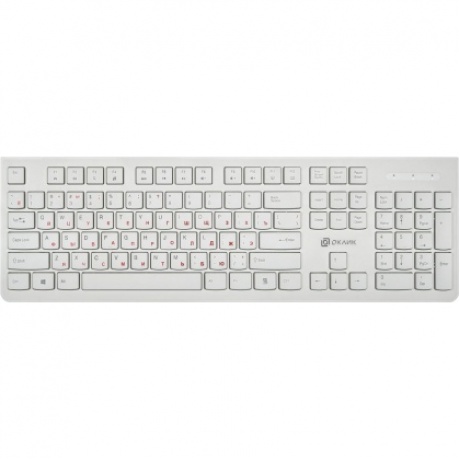 Клавиатура Oklick 505M белый
Клавиатура Oklick 505M белый