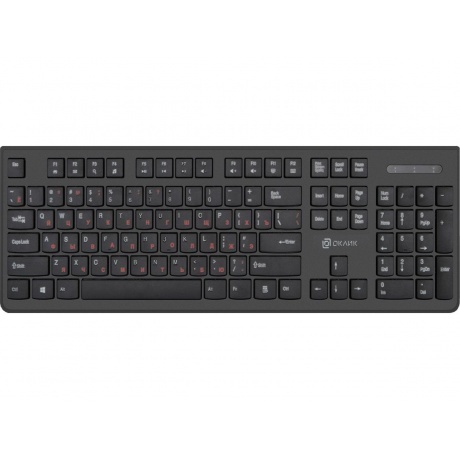 Клавиатура Oklick 505M черный
Клавиатура Oklick 505M черный