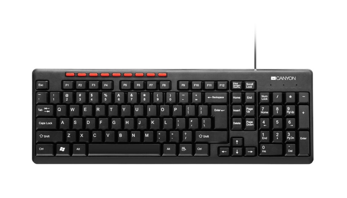 Клавиатура проводная CANYON HI1CNECKEY2RU
Клавиатура проводная CANYON HI1CNECKEY2RU