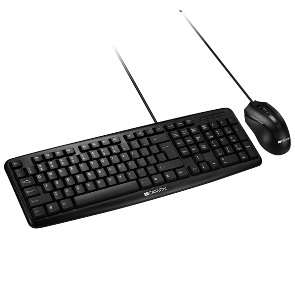 Набор клавиатура+мышь CANYON C8CN-ECSET1RU
Набор клавиатура+мышь CANYON C8CN-ECSET1RU