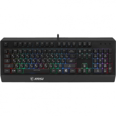 Клавиатура MSI Vigor GK20 RU черный
Клавиатура MSI Vigor GK20 RU черный