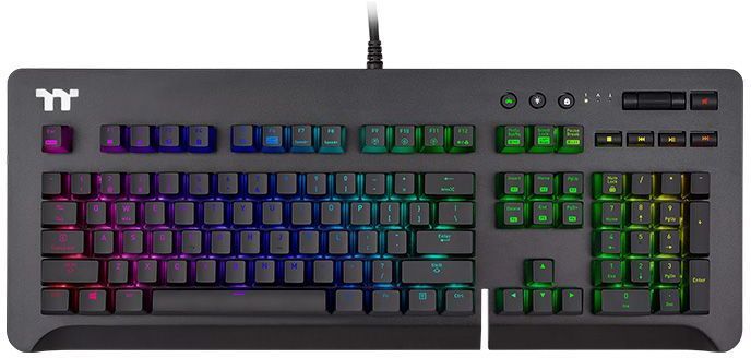 Клавиатура Thermaltake Level 20 черный
Клавиатура Thermaltake Level 20 черный