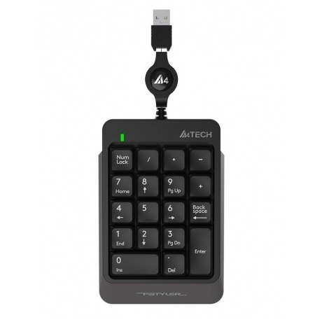 Числовой блок A4Tech Fstyler FK13 серый
Числовой блок A4Tech Fstyler FK13 серый