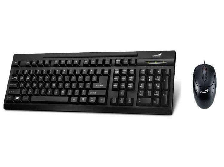 Набор клавиатура+мышь Genius KM-121 (31330213100
Набор клавиатура+мышь Genius KM-121 (31330213100