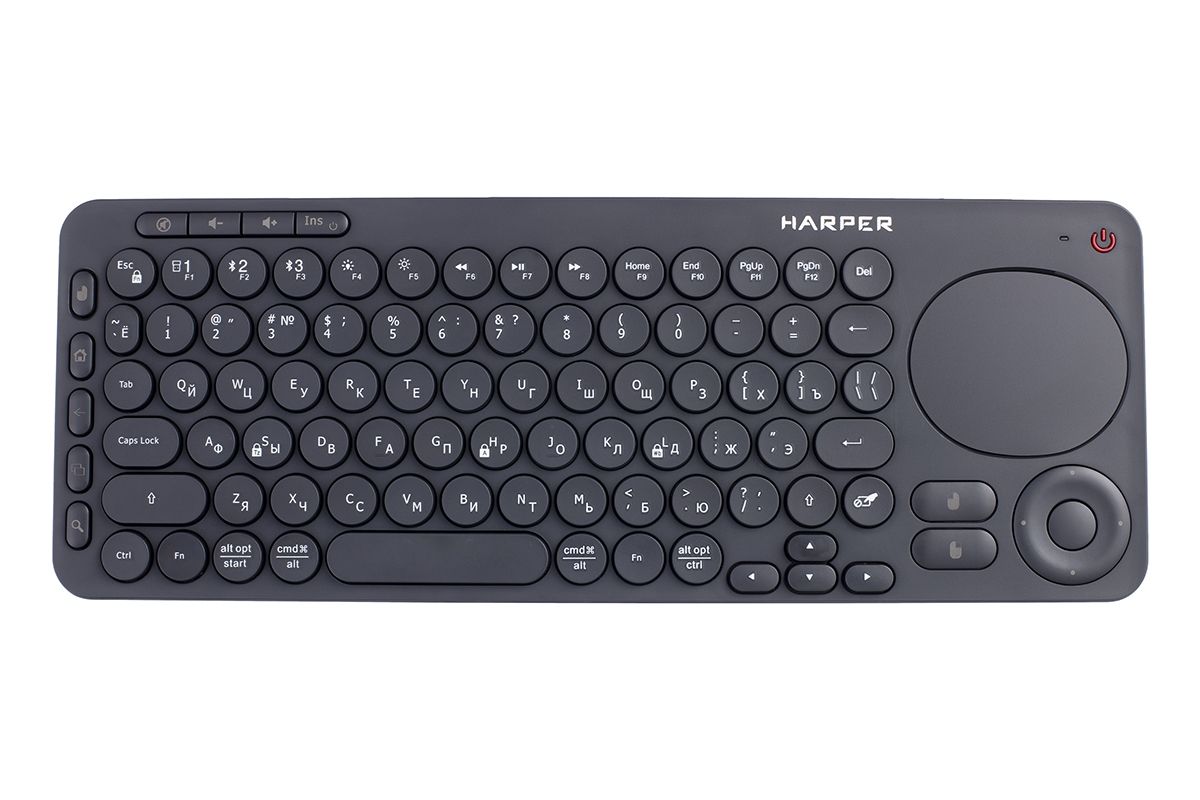 Клавиатура Harper KBT-330, Черный
Клавиатура Harper KBT-330, Черный