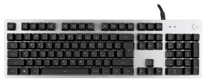Клавиатура Logitech G413 Silver, Серый металлик
Клавиатура Logitech G413 Silver, Серый металлик