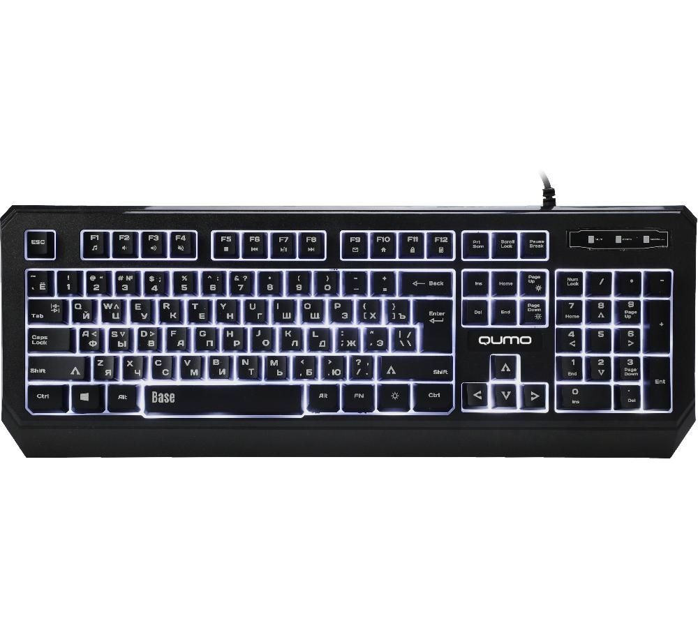 Клавиатура Qumo Base K59, Черный
Клавиатура Qumo Base K59, Черный