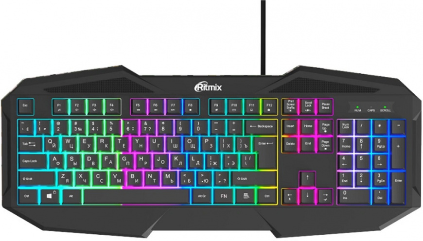 Клавиатура Ritmix RKB-550 Black, Черный
Клавиатура Ritmix RKB-550 Black, Черный