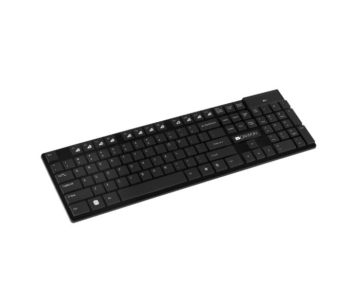 Клавиатура беспроводная CANYON D1CNSHKBW2RU, Черный
Клавиатура беспроводная CANYON D1CNSHKBW2RU, Черный