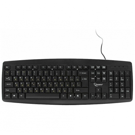 Клавиатура Gembird KB-8351U-BL black (KB-8351U-BL)
Клавиатура Gembird KB-8351U-BL black (KB-8351U-BL)