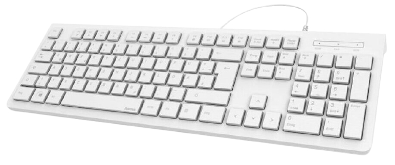 Клавиатура Hama KC-200 (R1182680) белый
Клавиатура Hama KC-200 (R1182680) белый