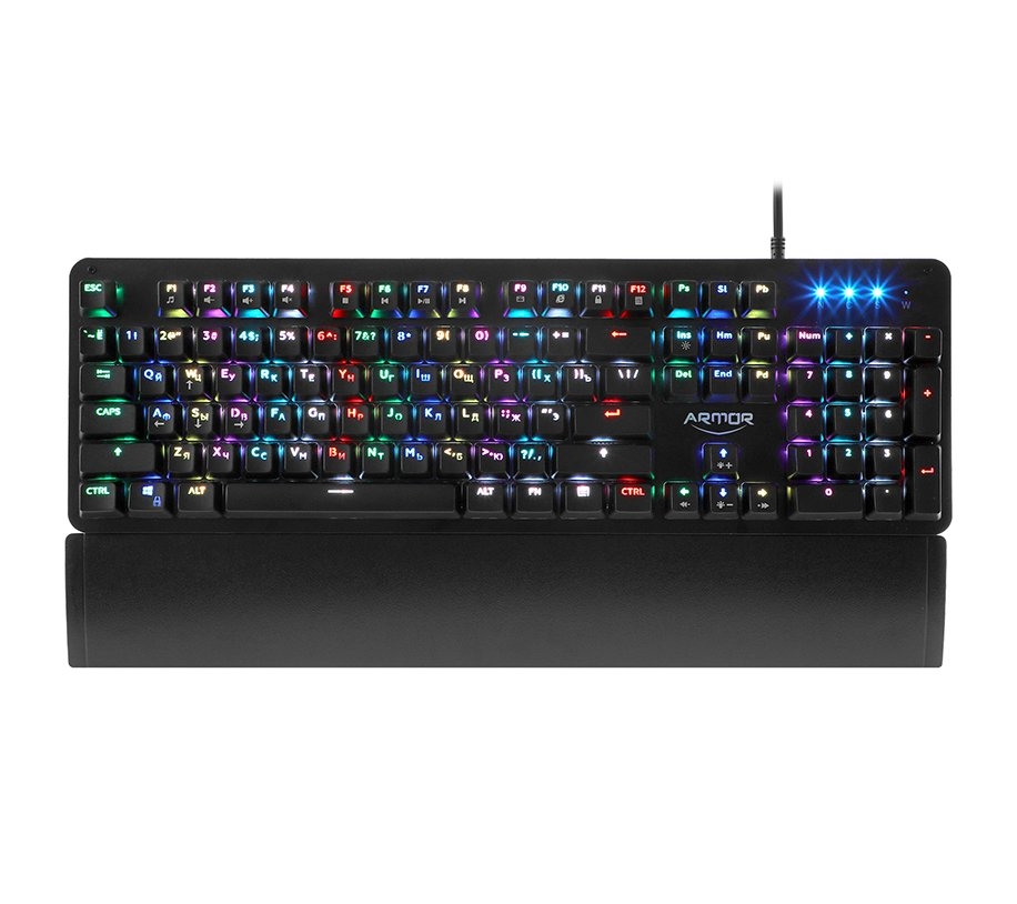 Клавиатура CBR KB 890 Armor, Черный
Клавиатура CBR KB 890 Armor, Черный