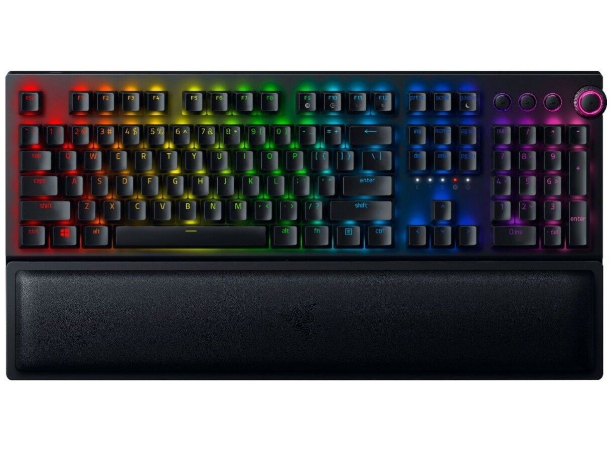 Клавиатура Razer BlackWidow V3 Pro (RZ03-03530800-R3R1), Черный
Клавиатура Razer BlackWidow V3 Pro (RZ03-03530800-R3R1), Черный