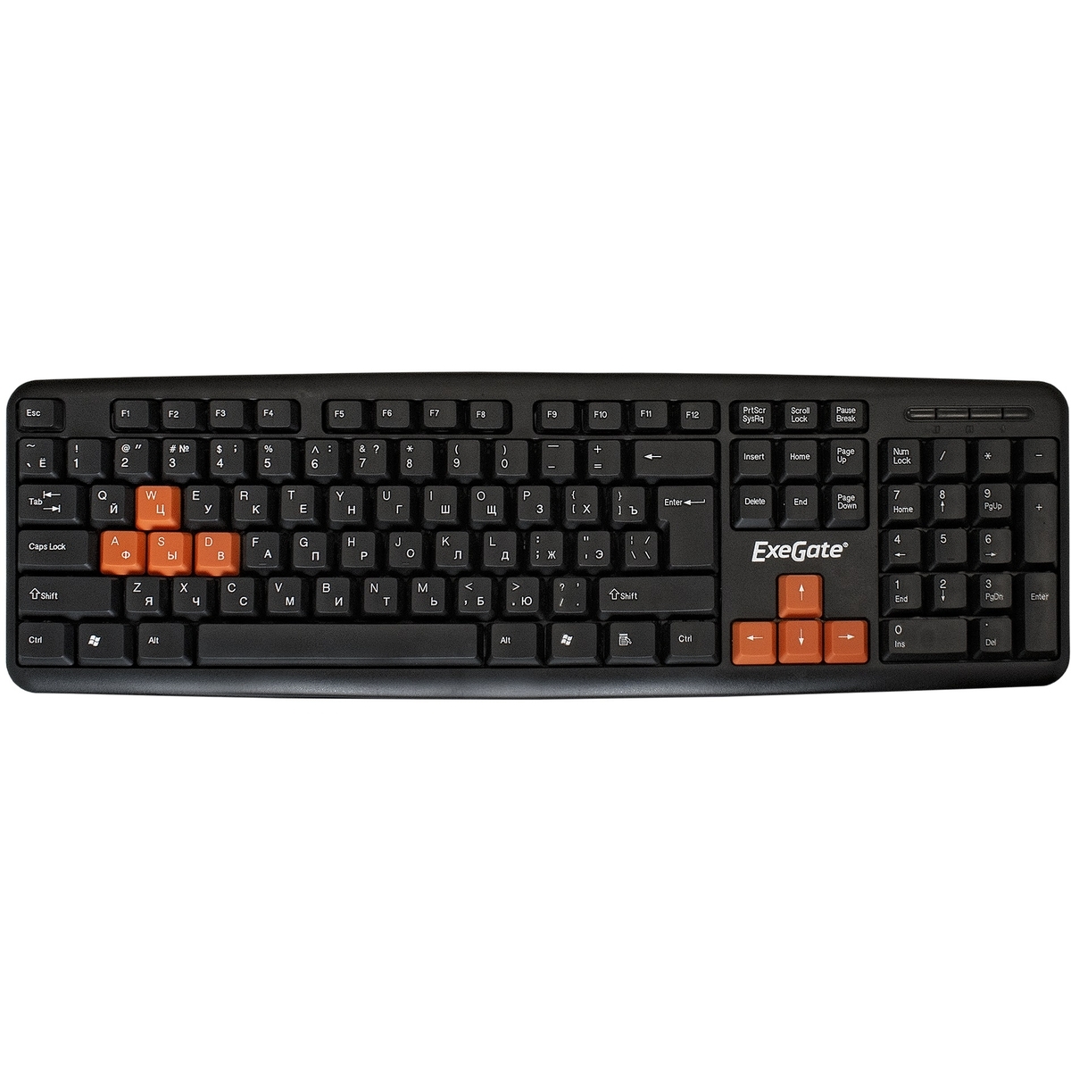 Клавиатура ExeGate LY-403 Black USB (EX264080RUS), Черный
Клавиатура ExeGate LY-403 Black USB (EX264080RUS), Черный