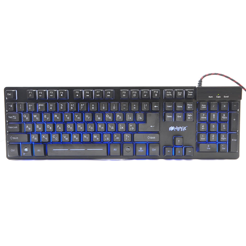 Клавиатура Hiper Genome GK-3 USB Black
Клавиатура Hiper Genome GK-3 USB Black