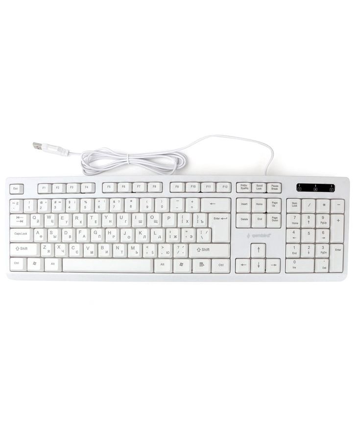 Клавиатура Gembird KB-8355U бежевый
Клавиатура Gembird KB-8355U бежевый