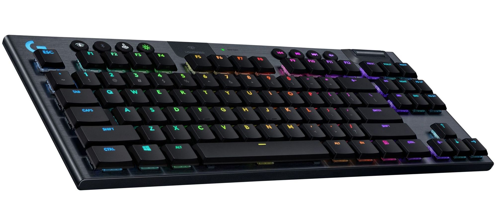 Клавиатура Logitech Gaming Keyboard G915 TKL (920-009536), Черный
Клавиатура Logitech Gaming Keyboard G915 TKL (920-009536), Черный