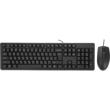 Набор Клавиатура + мышь A4Tech KK-3330 черный
Набор Клавиатура + мышь A4Tech KK-3330 черный