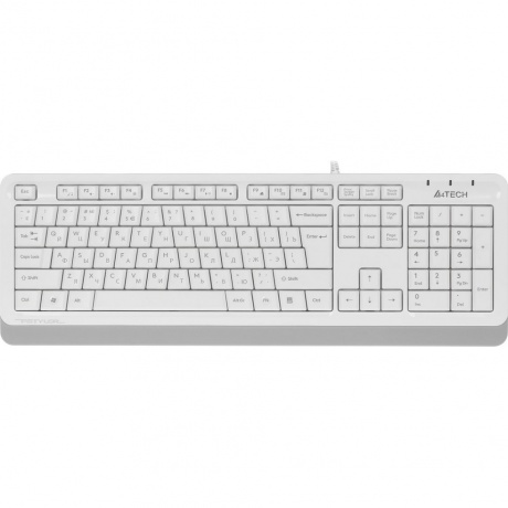 Клавиатура A4Tech Fstyler FKS10 белый/серый
Клавиатура A4Tech Fstyler FKS10 белый/серый