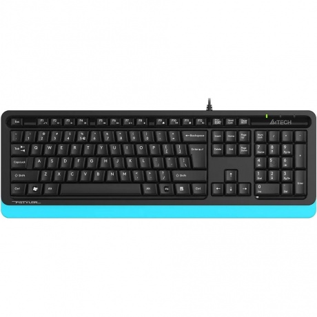 Клавиатура A4Tech Fstyler FKS10 черный/синий
Клавиатура A4Tech Fstyler FKS10 черный/синий