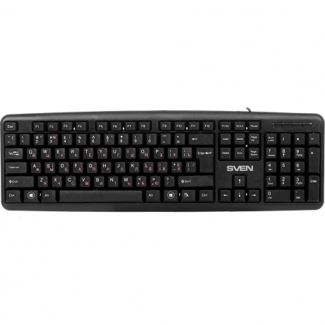 Клавиатура Sven KB-S230, Черный
Клавиатура Sven KB-S230, Черный