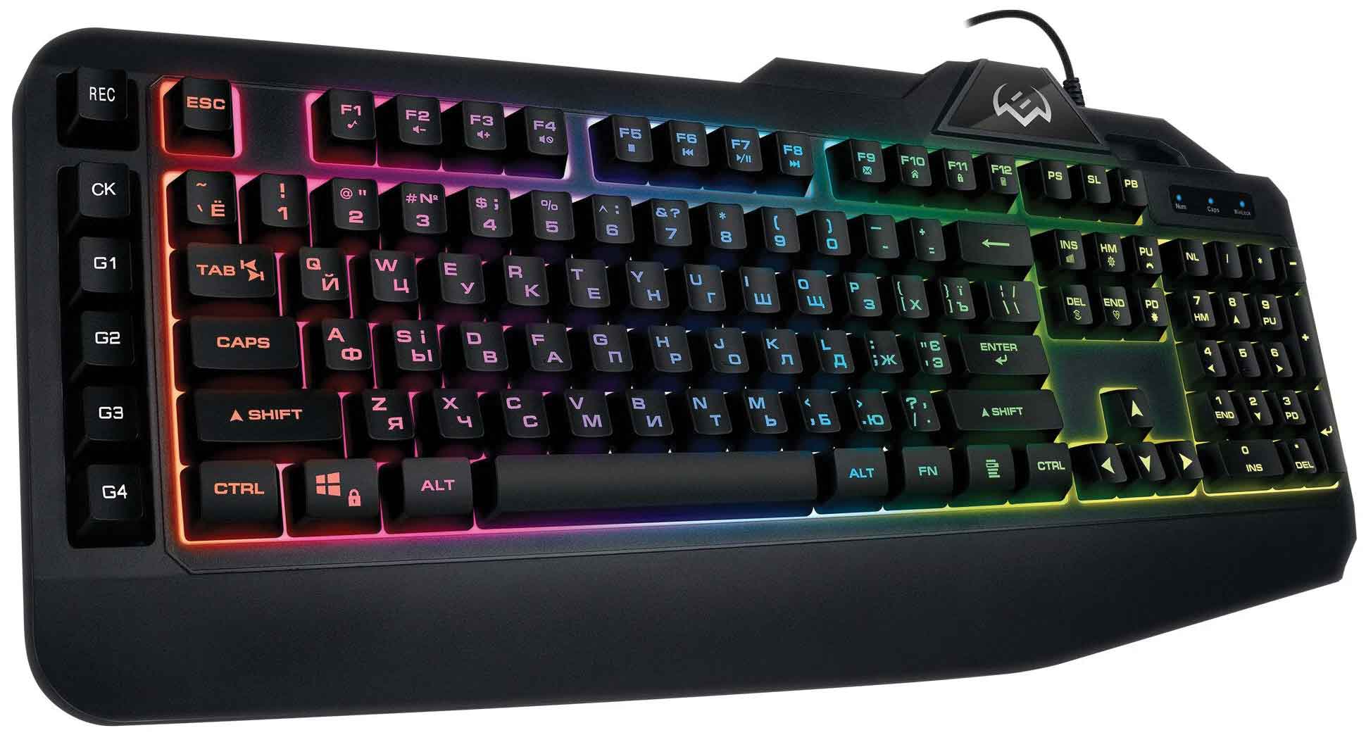 Клавиатура Sven KB-G8600 (SV-019730), Черный
Клавиатура Sven KB-G8600 (SV-019730), Черный