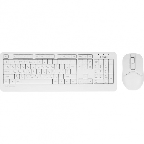 Клавиатура + мышь A4Tech Fstyler FG1012 белый
Клавиатура + мышь A4Tech Fstyler FG1012 белый