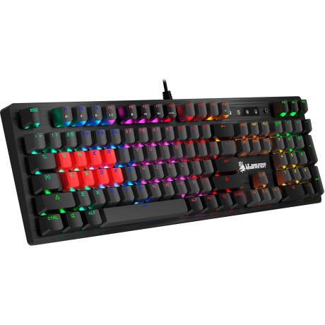 Клавиатура A4Tech Bloody B820R Dual Color черный/серый
Клавиатура A4Tech Bloody B820R Dual Color черный/серый