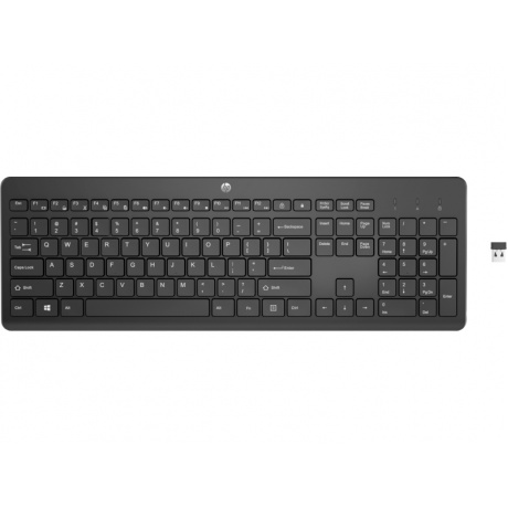Клавиатура HP 230 черный (3L1E7AA)
Клавиатура HP 230 черный (3L1E7AA)