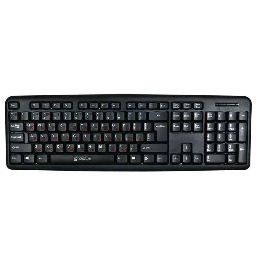 Клавиатура Oklick 90MV2 Black, Черный
Клавиатура Oklick 90MV2 Black, Черный