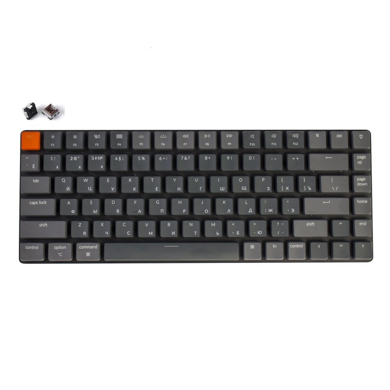 Клавиатура Keychron K3 Brown Switch (K3E3) 84 клавиши, RGB подсветка
Клавиатура Keychron K3 Brown Switch (K3E3) 84 клавиши, RGB подсветка