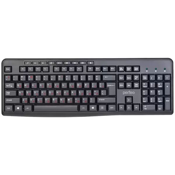 Клавиатура Perfeo "Push" чёрная (PF_A4796), Черный
Клавиатура Perfeo "Push" чёрная (PF_A4796), Черный