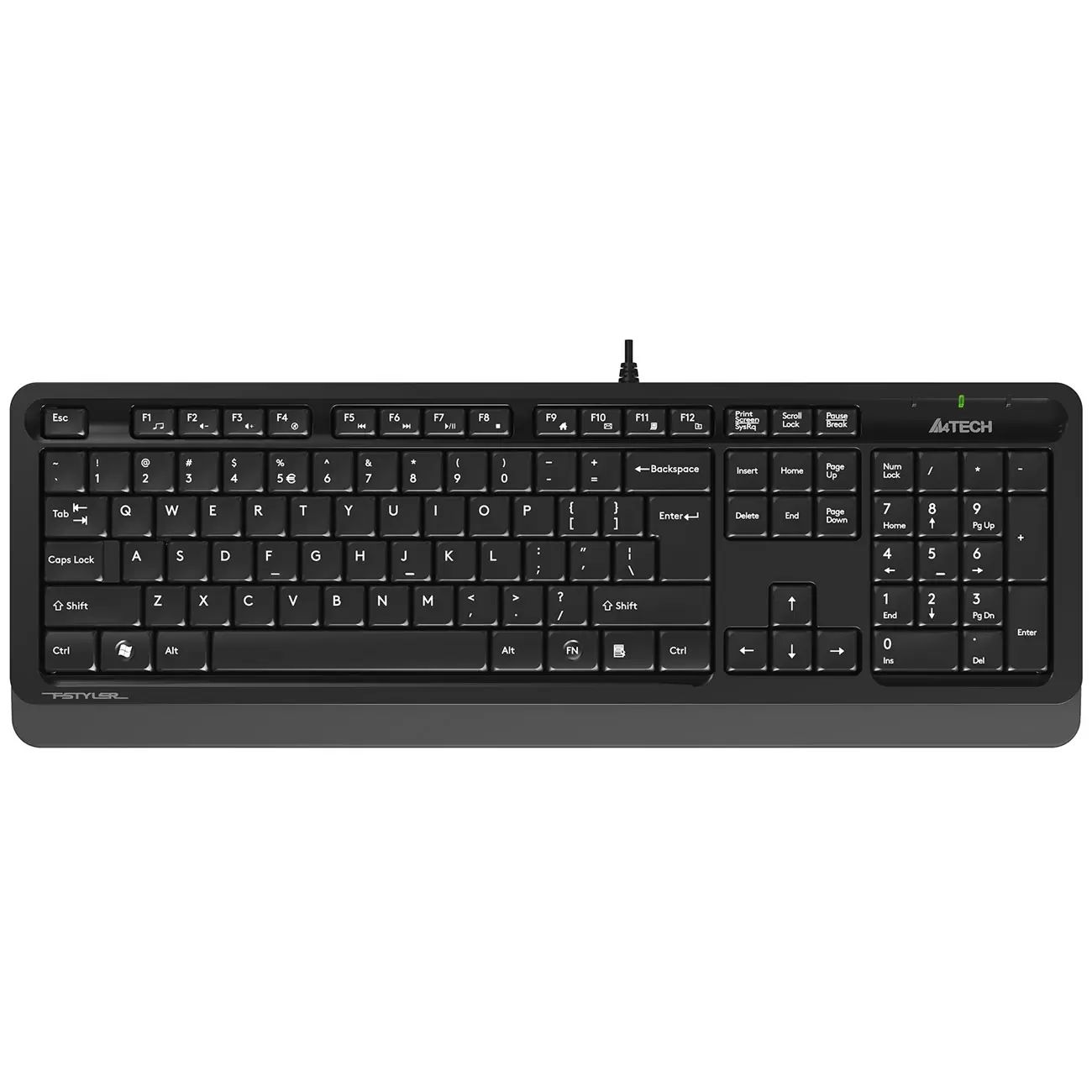 Клавиатура A4Tech Fstyler FK10 Black/Grey (1147518), Черный
Клавиатура A4Tech Fstyler FK10 Black/Grey (1147518), Черный