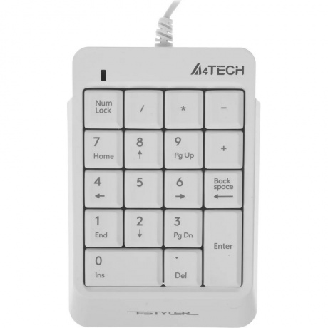 Клавиатура A4tech Fstyler FK13P White (1379893), Белый
Клавиатура A4tech Fstyler FK13P White (1379893), Белый