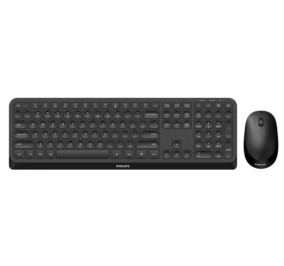 Клавиатура + мышь Philips SPT6307B чёрный (SPT6307B/87), Черный
Клавиатура + мышь Philips SPT6307B чёрный (SPT6307B/87), Черный