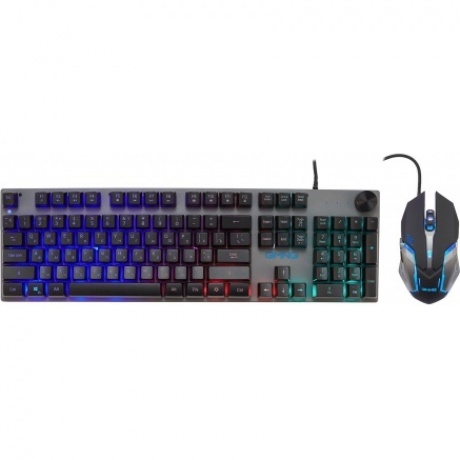 Клавиатура + мышь Oklick 500GMK черный/серый (1546797)
Клавиатура + мышь Oklick 500GMK черный/серый (1546797)