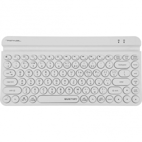 Клавиатура A4Tech Fstyler FBK30 белый
Клавиатура A4Tech Fstyler FBK30 белый