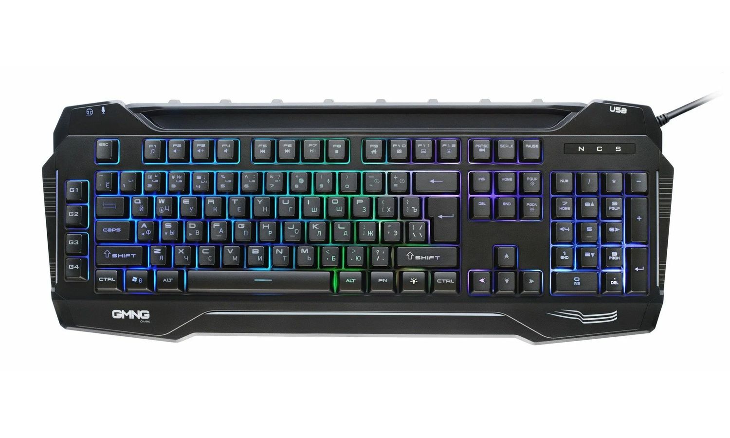 Клавиатура GMNG 975GK черный
Клавиатура GMNG 975GK черный